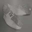 Grip Socks Soccer - Performance Grip Cleat Socks- White - Lux