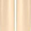 Light In The Dark Ivory Pillar Candles - Set of 2 Unscented Pillar 3x12 inches for Wedding Centerpiece Candle, Home Decor and Holiday Celebrations