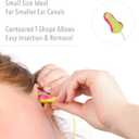 Howard Leight by Honeywell Laser Lite High Visibility Disposable Foam Earplugs, 100-Pairs, Pink/Yellow, LL-30