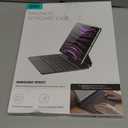 ESR [Upgraded] for iPad Air 13 Inch Case Keyboard M4/M3/M2 (2026/2025/2024) & iPad Pro 12.9 inch (6th/5th/5th/3rd) Magic Keyboard, Easy-Set Floating Cantilever Stand, Trackpad, Rebound Series, Black