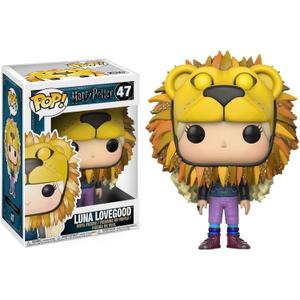 Funko Pop Movies: Harry Potter - Luna Lovegood W/Lion Head Collectable Figure