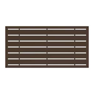2 ft. x 4 ft. Boardwalk Umber Decorative Screen Panel 2