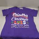 Family Christmas 2025 Matching Outfit Xmas Squad Santa T-Shirt, Lar