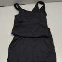 MISS MOLY Shapewear Dress Slip for Women Seamless Full Slip Tummy Control Body Shaper Scoop Neck Tank Dress Smoother (Medium, Black)