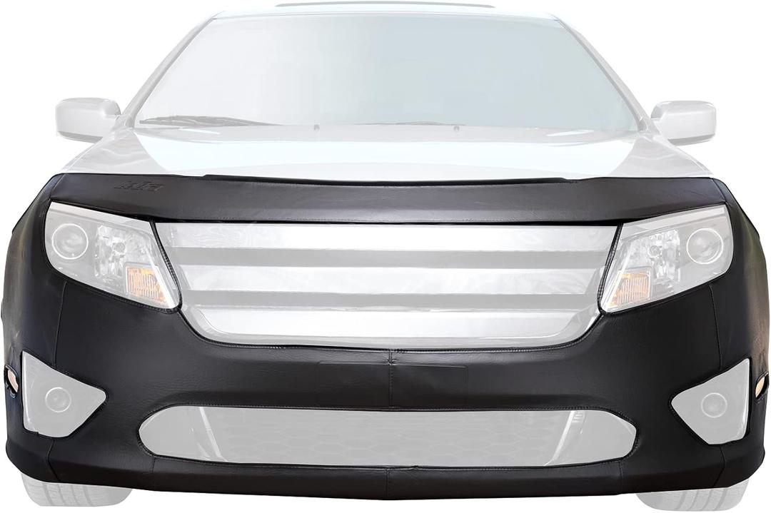 Covercraft LeBra Custom Front End Cover | Fits 2008-2014 Cadillac CTS w/o Headlamp Washers (Excludes CTS-V, 2014 Coupe/Wagon Only) | Black, 2Pc