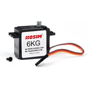 Hosim RC Cars 3 Lines Digital RC Servo Steering Engine FY-DJ01 Accessories Spare Parts for 1:10 X08 X07 X07W X15W High Speed Brushless RC Cars Trucks,Original Replaceable Parts