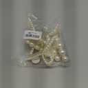 SHEHARUHI 5 PCS Large Pearl Hair Claw Clips for Women Girls, Hair Barrette Clamps for Thick Thin Hair, Fashion Hair Accessories Headwear Styling Tools for Party Wedding