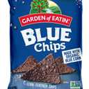Garden of Eatin' Blue Corn Tortilla Chips, Blue Chips, 1 lb bag (Pack of 12), Best By: 02 DEC 2025