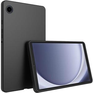 Puxicu Case for Samsung Galaxy Tab A9 8.7 Inch 2023 Model, Slim Design Matte TPU Rubber Soft TPU Protective Cover for Galaxy Tab A9 8.7" (SM-X110/X115/X117), Black