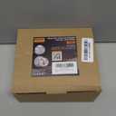 BESTTEN Keyed Same Exterior Door Knob and Single Cylinder Deadbolt Combo Set, Keyed Alike Entry Door Knobs with Lock and Keys for Entrance and Front Door, Satin Nickel