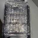 Storage Shelves - 5 Tier Shelf Organizer, Heavy Duty Garage Shelving Unit with Leveling Feet, Stable Metal Shelves Organizer for Pantry, Kitchen and Closet, 33.0" W x 12.6" D x 72.0" H, Black