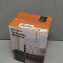 Space Heater, 1500W Electric Heaters Indoor Portable with Thermostat, PTC Fast Heating Ceramic Room Small Heater with Heating and Fan Modes for Bedroom, Office and Indoor Use (Black)