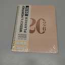 2026 Planner, Weekly and Monthly Calender Planner, Jan 2026 to Dec 2026, Hardcover 2026 Calendar Book with Tabs & Inner Pocket, Office Home School Supplies for Women & Men - A4 (8.5" x 11"), Oat Brown