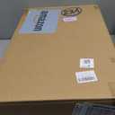 4 Tier Storage Bins with Lids, 23QT Stackable Closet Organizers and Storage with Wheels, Collapsible Storage Boxes, Foldable Plastic Storage Containers for Home,Office, Dorm Room-White