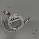 3.5mm In-Ear Wired Headphone w/On-off, White