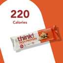 think! Protein Bars, High Protein Snacks, Gluten Free, High Fiber, Peanut Butter Chocolate Chunk, 10 Count (EXP 10/21/25)