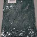 SOUWINEMYI Womens Cap Sleeve T Shirts V Neck Casual Tops Oversized T-Shirt Summer Trendy Lightweight Loose Fit Basic Tees (Green, M)