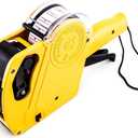 Super Z Outlet 8 Digits Price Numerical Tag Label Maker MX5500 EOS with Sticker Labels & Ink Refill for Office, Retail Shop, Grocery Store, Organization Marking