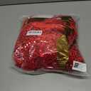 Bbonlinedress Velvet Sequin Cocktail Long Sleeve Dress for Women Velvet Vintage Wedding Guest Midi Dress (Large, Burgundy)