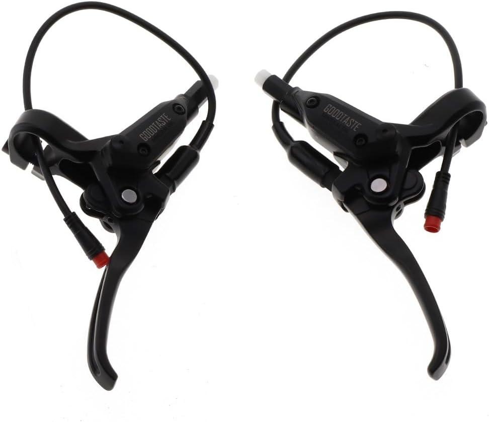 E-Bike Brake Lever, Brake Grips for GT03 Poweroff Oil Ebike Handle or E Scooter, Ebike Accessories Cut Off Power When Brakes Ebike Parts(A pair)
