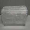 4 Compartment Meal Prep - Disposable Divided Bento Box 