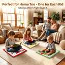 Vindany 6 Pack ABC 123-style Classroom Rug for Kids, Non-Slip Carpet for Classroom Seating, Sit Spots Floor Mats for Preschool Kindergarten Daycare, Flexible Seating for Learning & Circle Time