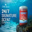 Old Spice Aluminum Free Deodorant for Men, 24/7 Odor Protection, 24/7 Freshness & Lasting Scent, Aqua Reef with Cypress Scent, 3.8 oz (Pack of 3)