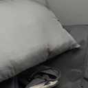 Favoyard Outdoor Seat Cushion Set 24 x 24 Inch Waterproof & Fade Resistant Patio Furniture Cushions with Removable Cover Deep Seat & Back Cushion with Handle and Adjustable Straps for Chair Sofa Couch (Dark Gray)