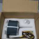 5KCP39EGS070S Condenser Fan Motor OEM Standard-1/4 HP 208-230V 1100 RPM Compatible with Genteq #3905 Replaces HC39GE237 HC39GE237A HC39GE236A HC39GE234A Fan Motor for Ac Unit-Inclusive Capacitance