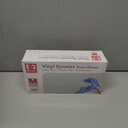 Synthetic Vinyl Exam Gloves - Latex-Free & Powder-Free - Medium, BMPF-3002(Box of 100) Blue