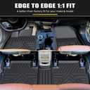 Floor Mats for 2026 Kia Sportage Gas 2023-2025, Full Coverage All Weather Floor Mat Trunk Cargo Liner with Backrest Protectors & for Sportage Accessories (No for Hybrid)