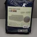 Sofa Slipcover, Navy Blue Sofa + 3 Cushion Covers