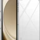 JETech Clear Case for Samsung Galaxy Tab A9 Plus / A9+ 11-Inch, Anti-Yellowing Transparent Shockproof Slim Tablet Cover with Hard PC Back and Soft TPU Bumper (Clear)