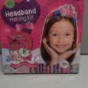 Pretty Me Headband Making Kit for Girls - Arts & Crafts Gift - Make Your Own Fashion Headbands for Kids - DIY Hair Accessories Set - Gift for Ages 5-12 Year Old Girl - Little Kids Art & Craft Gifts