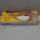 Commercial Mops for Floor Cleaning - Looped-End Heavy Duty Wet Mop with Long Handle for Hardwood Wood Tile Vinyl - Reusable Cotton Head for Home Garage Kichen Bathroom (White)