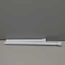 AIZESI Tension Curtain Rod Adjustable Spring Tension Rods for Windows 28 to 48 Inch, No Drilling, 7/8" Diameter, White Curtain Rod, Small Shower Curtain Rod for Bathroom, Doorway, Closet, Kitchen