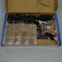 Professional Heat Set Insert Tool Kit: 80W Soldering Iron Heat Insert Tool with 520pcs Brass Inserts & Heat Set Insert Tips (M2-M8) for 3D Printing