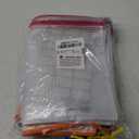 24pcs Mesh Zipper Pouch File Bags Puzzle Storage Bags, A4 13x9 Inches Large Reusable Zipper Pouches for Organizing Classroom Board Game Organization (Colorful)