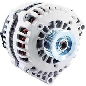 Alternator Replacement New 4-Pin for 99-07 Chevrolet Silverado 1500, 02-06 Avalanche Express 1500, 99-07 GMC Sierra 1500, 03-06 Envoy, 00-04 Yukon 4.3 5.3 6.0 8.1L, 02-04 Cadillac Escalade, 40012204