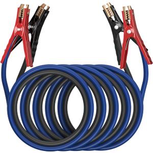 Heavy Duty Jumper Cables - 4 Gauge 20 Feet 600Amp Automotive Booster Cables for Car Battery, for Car, SUV and Trucks, Jumper Cables Kit with Carry Bag, Gloves, Brushes (4 Gauge 20 FT) Heavy Duty Jumper Cables - 4 Gauge 20 Feet 600Amp Automotive Booster Cables for Car Battery, for Car, SUV and Trucks, Jumper Cables Kit with Carry Bag, Gloves, Brushes (4 Gauge 20 FT)