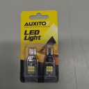 AUXITO 912 921 LED Bulb for Backup Light Reverse Lights High Power 2835 15-SMD Chipsets Error Free T15 906 922 W16W Bulbs, 6000K White, Exterior Light Bulbs (Upgraded, Pack of 2)