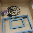 Franklin Sports Over The Door Indoor LED Basketball Hoops-Steel Rim Mini Basket-Includes Ball and Pump-Light Up Backboard