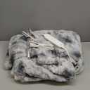 GOQO TOMO Heated Weighted Blanket, with Premium Glass Beads 60" x 80" Electric Heating Blanket 2 in1 Blanket with 12 Heating Levels for Adults Home Use Gradient Gray-H6080 (Grey)