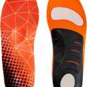 Insoles for Hey Dude Men's and Women's Shoes Replacement, Footwear Inserts for Arch Support Inserts to Help Reduce Fatigue Cushion Shock Absorbing (S, Men 6.5-8.5/Women 7.5-9.5)