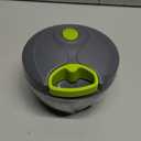 Ourokhome Manual Food Processor Vegetable Chopper, Portable Hand Pull String Garlic Mincer Onion Cutter for Veggies, Ginger, Fruits, Nuts, Herbs, etc., 500ml, Grey (Gray)