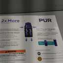 PUR 11-Cup Water Pitcher, 1 Genuine PUR Filter, Cleaner, Great-tasting Water, Dishwasher Safe, Powerful Filtration, Filter Change Light Indicator, LockFit Cap Design - White