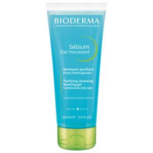 Bioderma - Face Cleanser - Sbium - Makeup Removing Cleanser - Skin Purifying - Face Wash for Combination to Oily Skin (3.3 Fl Oz)