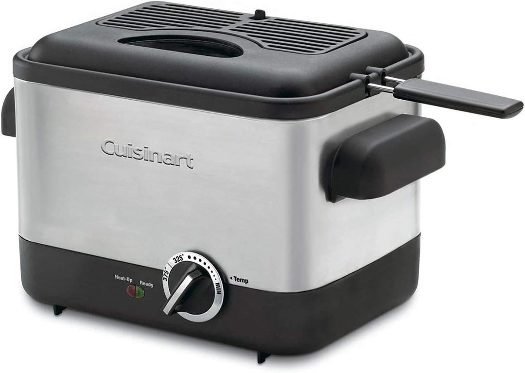 Cuisinart Deep Fryer, 1.1 Quart, CDF-100NAS (1.04 Liters)