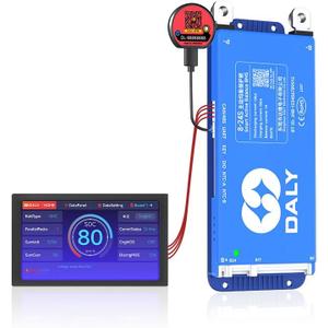 100BALANCE 100A 8-24S Smart Active Balance CAN BMS + WiFi Module +4.3inch Touch LCD Display Set
