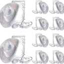 Vesici 20 Pcs 1 oz Silver Mini Cowboy Boot Shot Glasses Mini Western Cowgirl Hat Tiny Cowboy Cowgirl Party Decorations Bachelorette Party Supplies for Dollhouse Decor